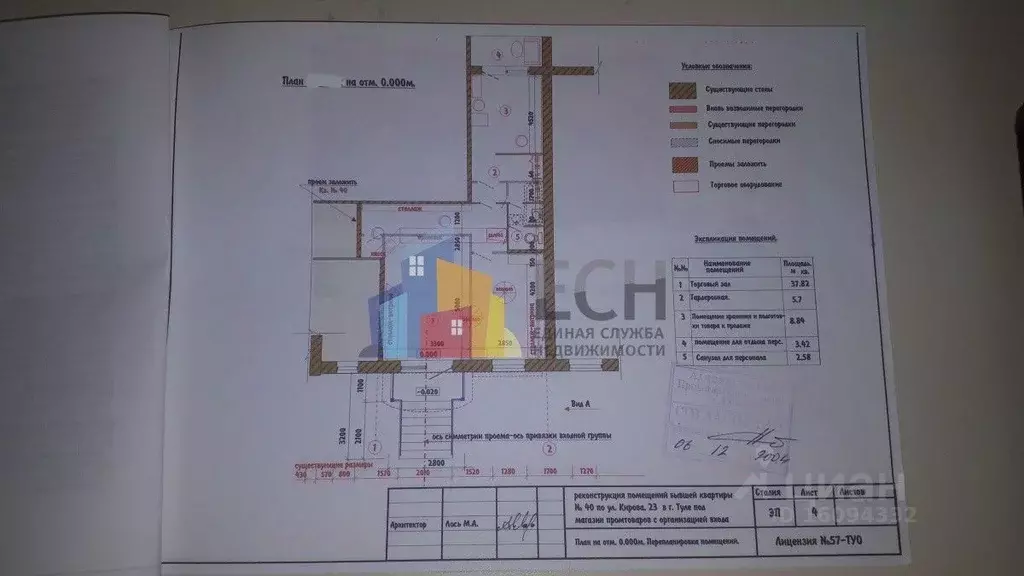 Торговая площадь в Тульская область, Тула ул. Кирова, 23 (71 м) - Фото 1