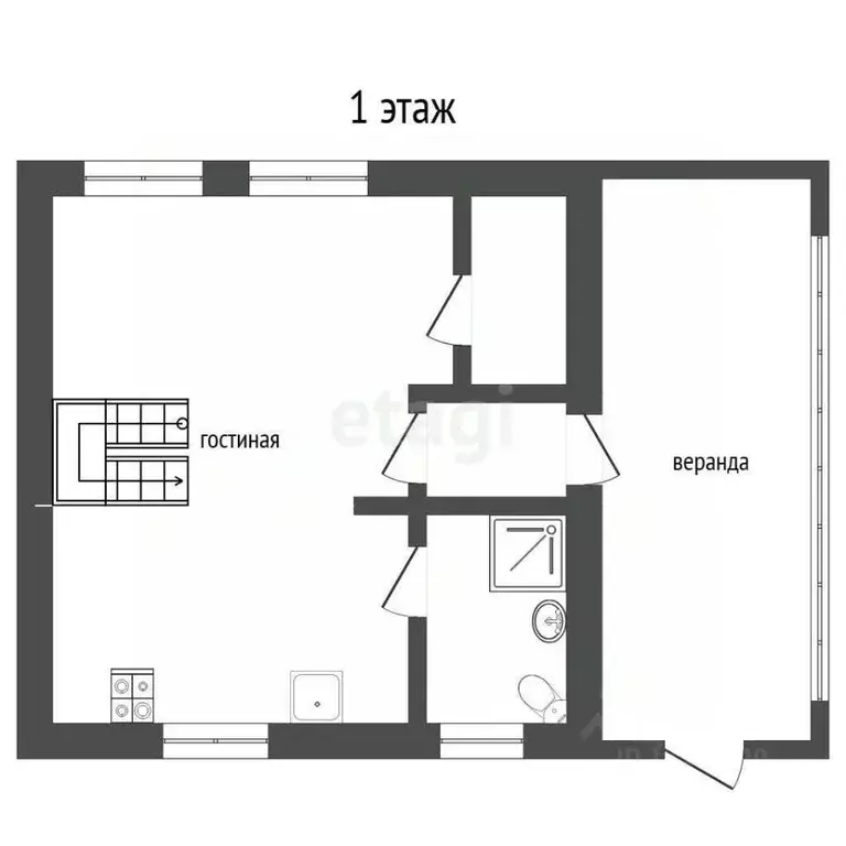 Дом в Тюменская область, Тюмень СОСН Лаванда тер., ул. 14-я (81 м) - Фото 2