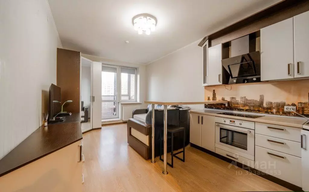 Студия Санкт-Петербург ул. Бутлерова, 9к2 (25.0 м) - Фото 1