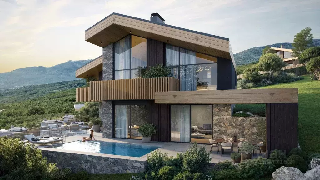 Коттедж в Крым, Алушта муниципальный округ, с. Лучистое, Лучи кп  (312 ... - Фото 2