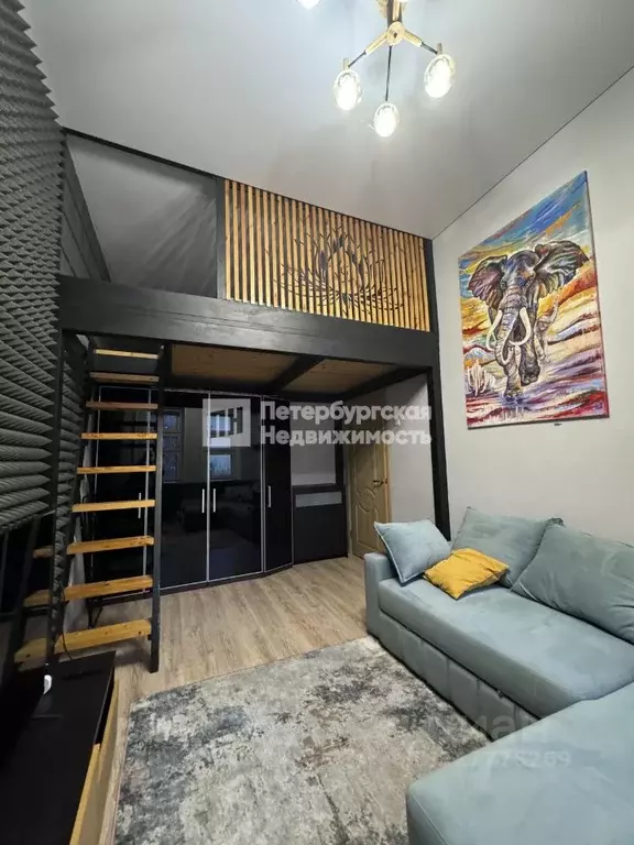 1-к кв. Санкт-Петербург ул. Панфилова, 5Б (30.1 м) - Фото 1