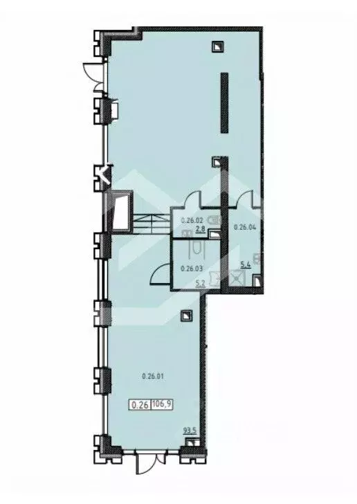 Помещение свободного назначения в Москва Открытое ш., вл9 (107 м) - Фото 2