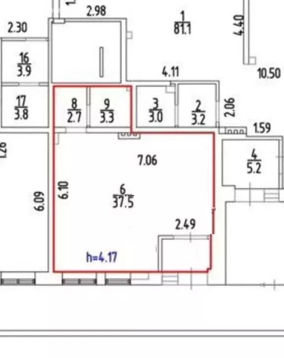 Помещение свободного назначения (47.3 м) - Фото 2