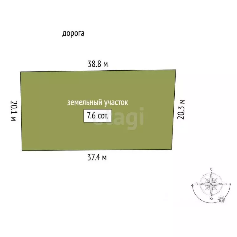 Участок в Ростовская область, Аксайский район, Старочеркасское с/пос, ... - Фото 1