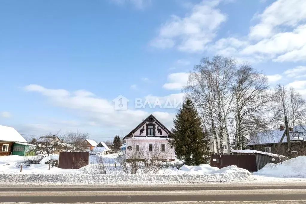 Дом в Карелия, Прионежский район, с. Заозерье Тихонаволокская ул. (91 ... - Фото 1