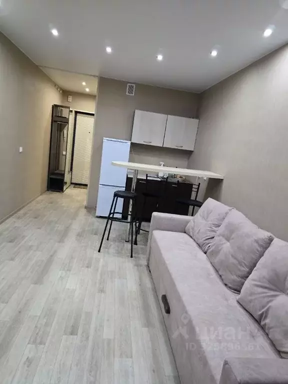 Студия Новосибирская область, Новосибирск ул. Забалуева, 90 (22.0 м) - Фото 2