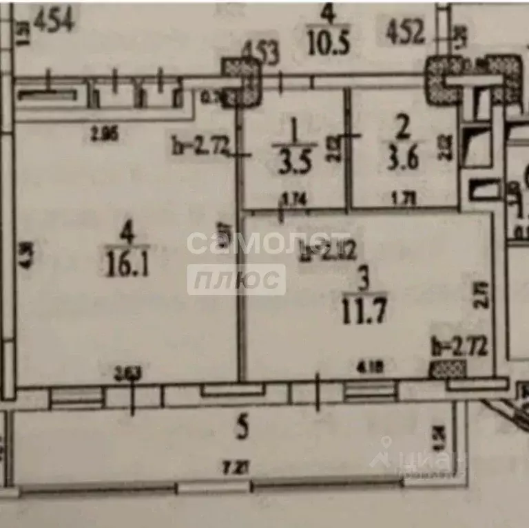 1-к кв. Московская область, Ленинский городской округ, пос. Развилка ... - Фото 2