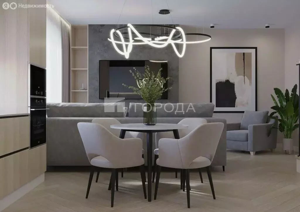 Дом в село Новолуговое, микрорайон Берёзки-2, 5-й квартал, 7/1/3 (78.8 ... - Фото 2