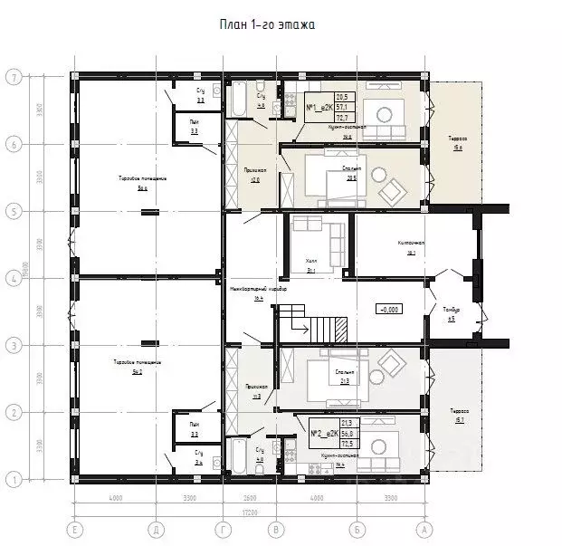 3-к кв. Дагестан, Дербент  (81.8 м) - Фото 2