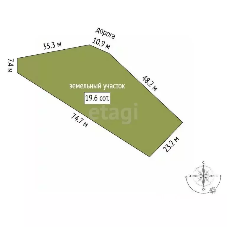 Участок в Ленинградская область, Всеволожский район, Бугровское ... - Фото 2