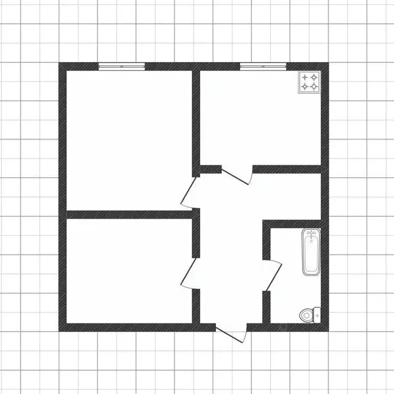 2-к кв. Белгородская область, Белгород просп. Богдана Хмельницкого, 48 ... - Фото 0