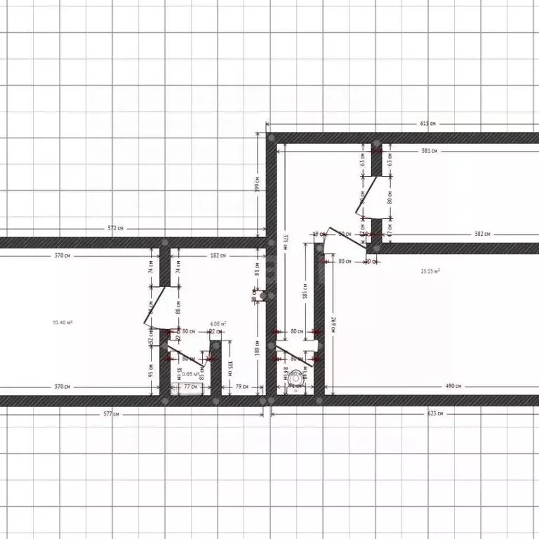 2-к кв. Татарстан, Казань ул. Зур Урам, 1К (54.6 м) - Фото 2