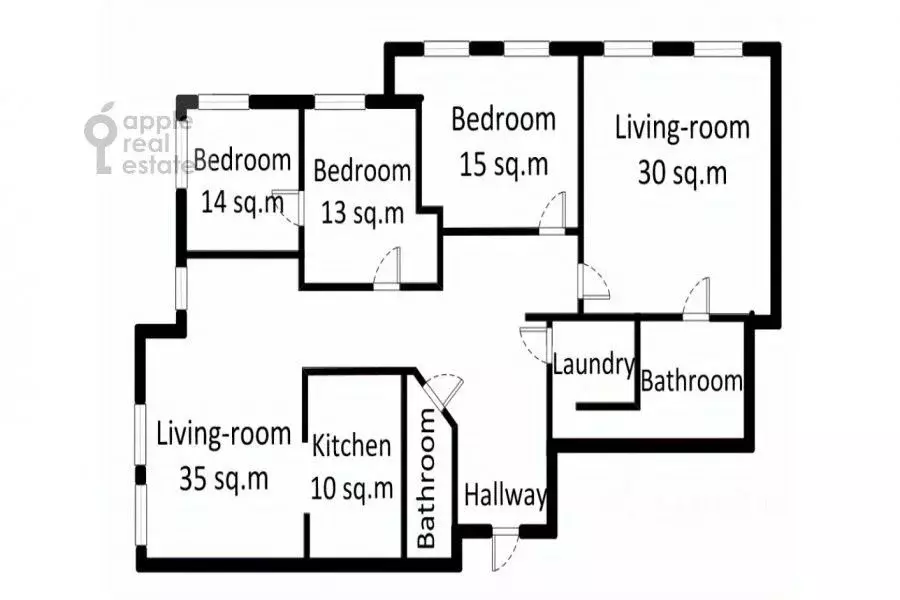 5-к кв. Москва Авиационная ул., 77 (180.0 м) - Фото 1