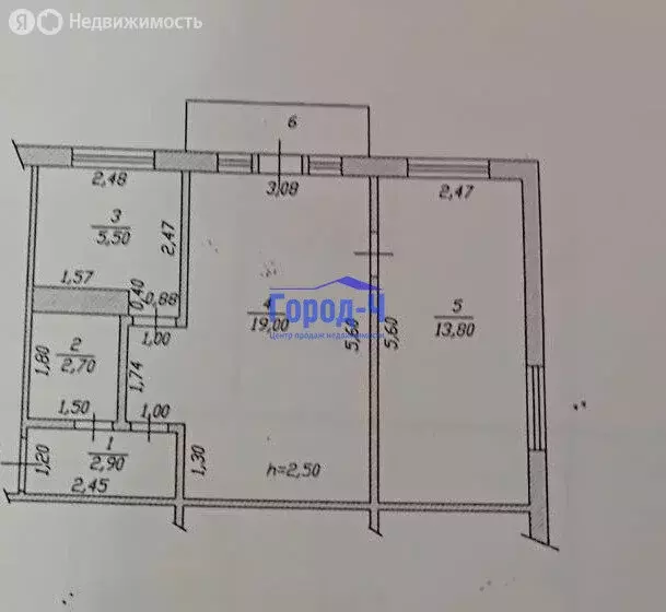 2-комнатная квартира: Чебоксары, улица Пирогова, 12к2 (43.9 м) - Фото 0