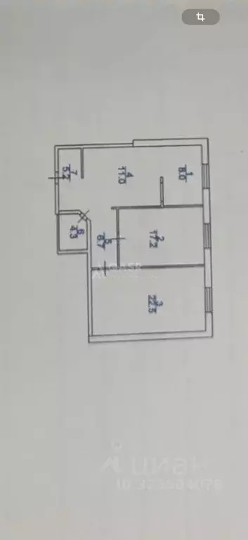2-к кв. Дагестан, Махачкала ул. Комарова, 15 (74.0 м) - Фото 2