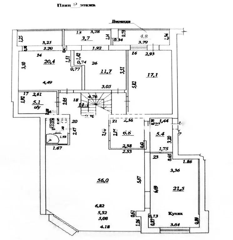 5-комнатная квартира: Самара, Молодогвардейская улица, 180 (245.5 м) - Фото 2