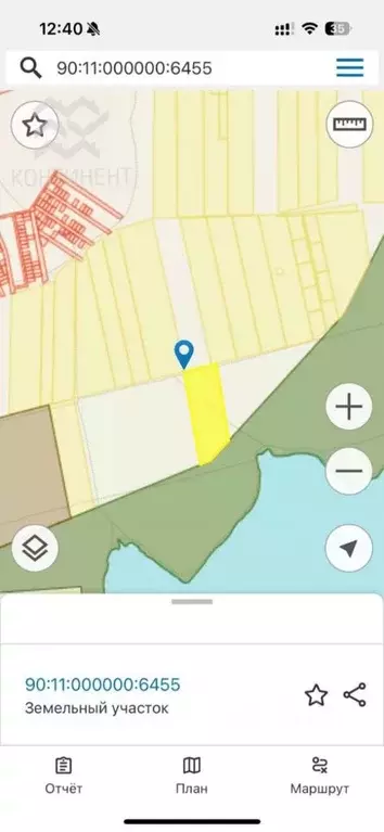 Участок в Крым, Сакский район, Суворовское с/пос, с. Каменоломня  ... - Фото 0