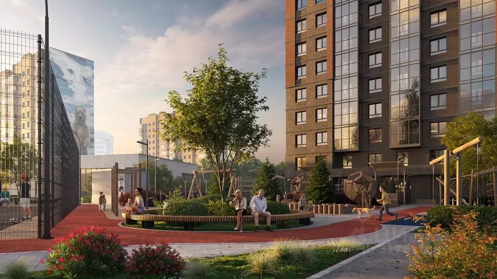 3-к кв. Новосибирская область, Новосибирск Гринвилл жилой комплекс ... - Фото 1