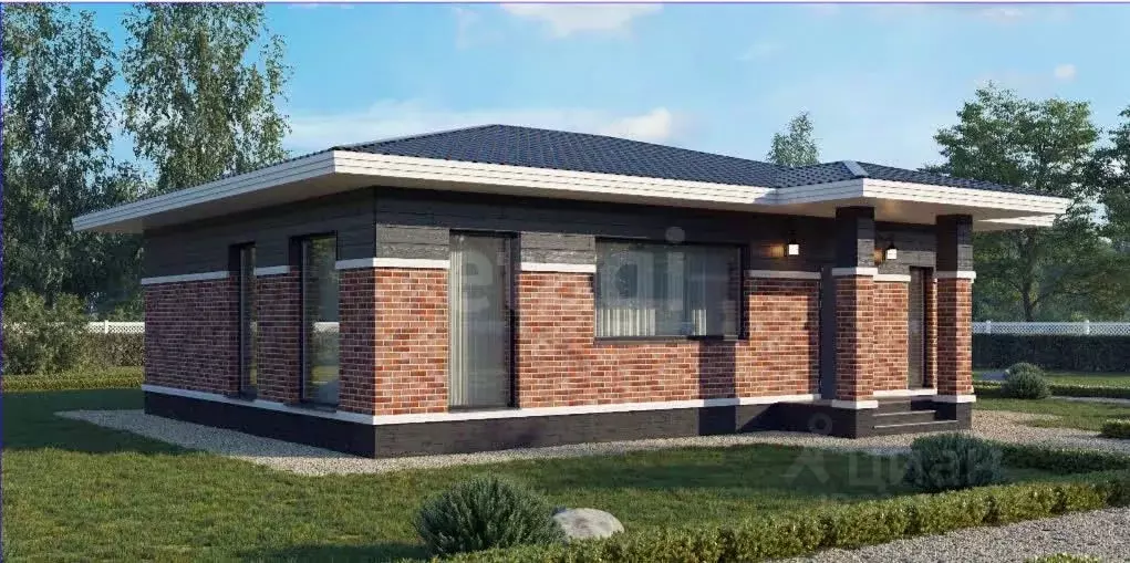 Дом в Белгородская область, Губкин Малиновая ул., 54 (110 м) - Фото 1