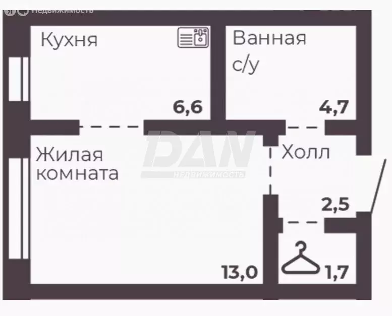 1-комнатная квартира: Челябинск, проспект Ленина, 4Г (28.6 м) - Фото 0