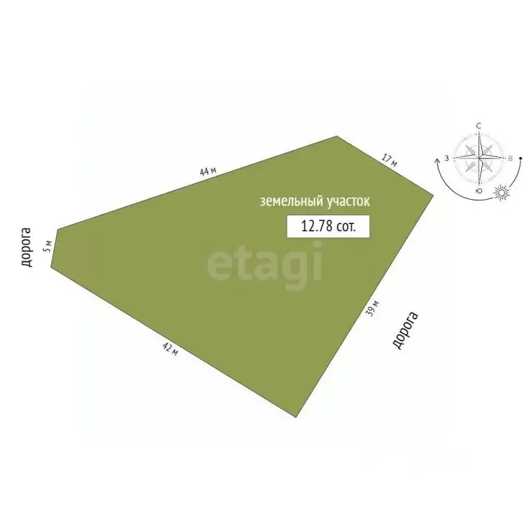 Участок в Тюменская область, Тюменский муниципальный округ, д. Якуши, ... - Фото 2