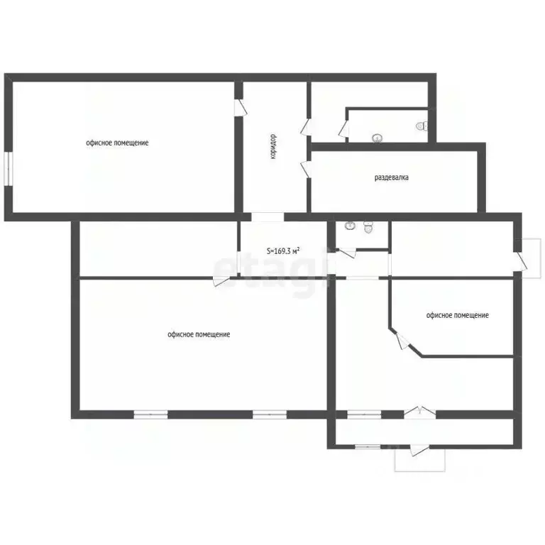 Помещение свободного назначения в Челябинская область, Миасс ул. ... - Фото 1