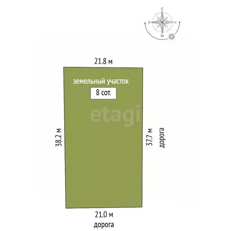 Участок в Ростовская область, Аксайский район, Щепкинское с/пос, пос. ... - Фото 2