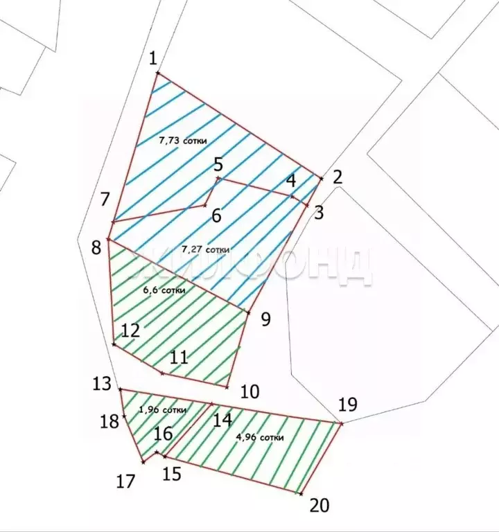 Участок в Новосибирская область, Бердск Приозерный СНТ,  (28.5 сот.) - Фото 2