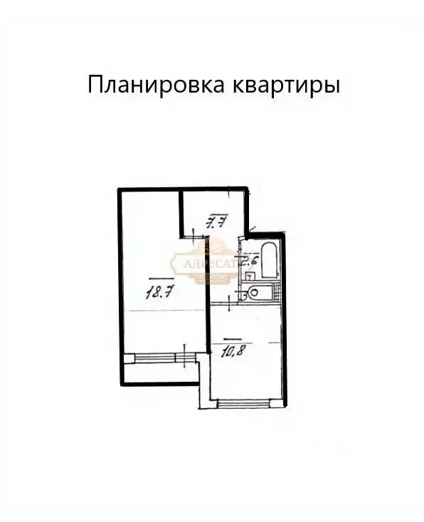 1-к кв. Санкт-Петербург Стародеревенская ул., 19к1 (40.8 м) - Фото 2