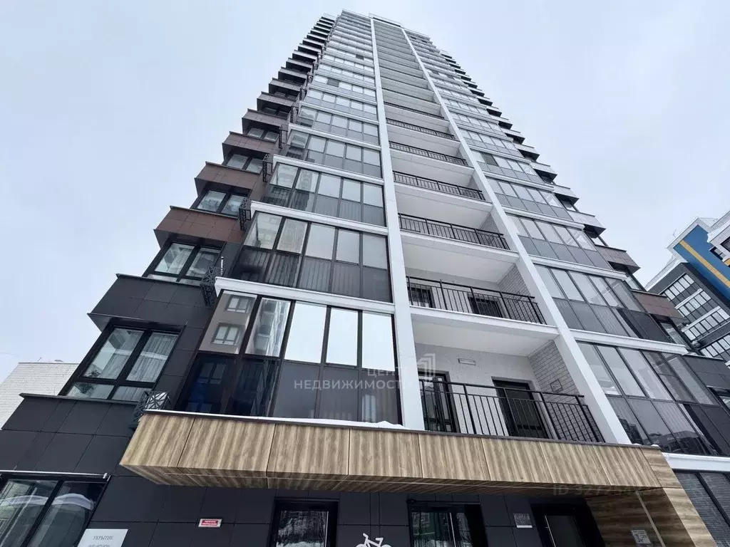 1-к кв. Татарстан, Казань ул. Николая Ершова, 66Б (38.0 м) - Фото 1