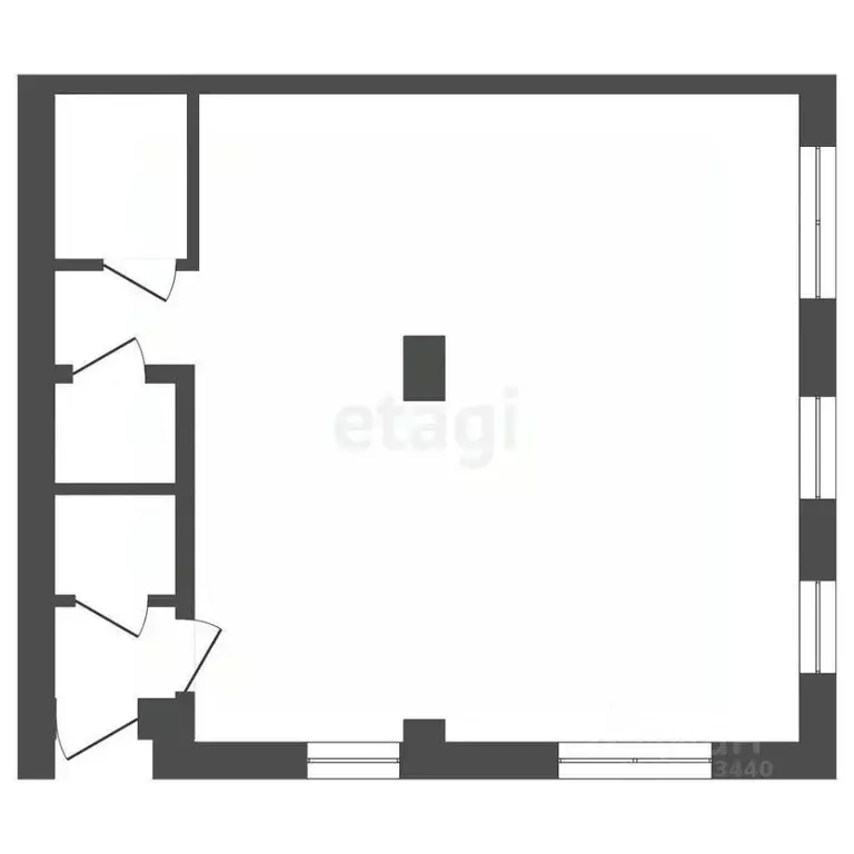 Торговая площадь в Тюменская область, Тюмень ул. Рационализаторов, 19 ... - Фото 1