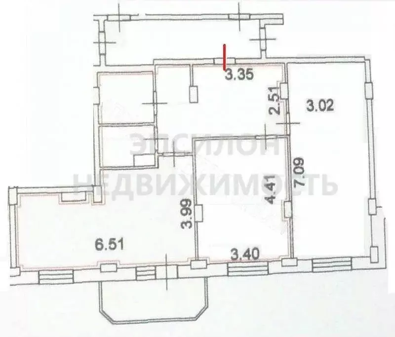 2-к кв. Курская область, Курск Орловская ул., 1А (73.4 м) - Фото 1