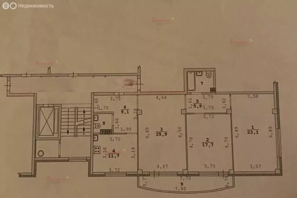 3-комнатная квартира: Екатеринбург, улица Белинского, 169А (99 м) - Фото 0