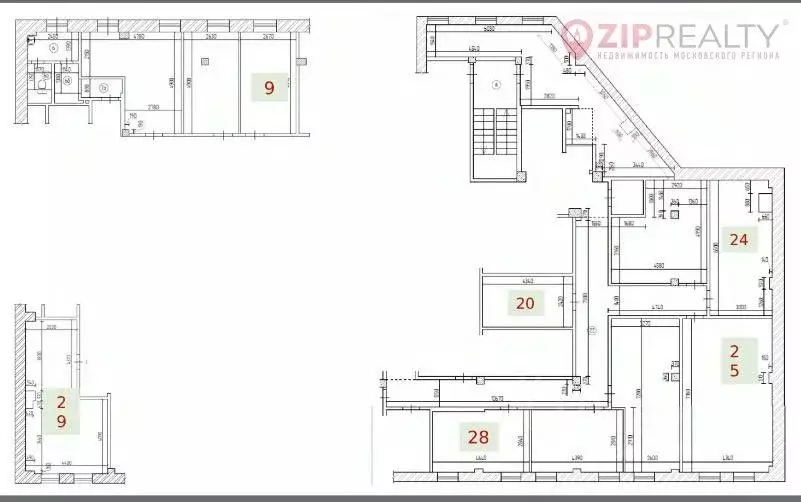 Офис в Москва Весковский пер., 7 (13 м) - Фото 1
