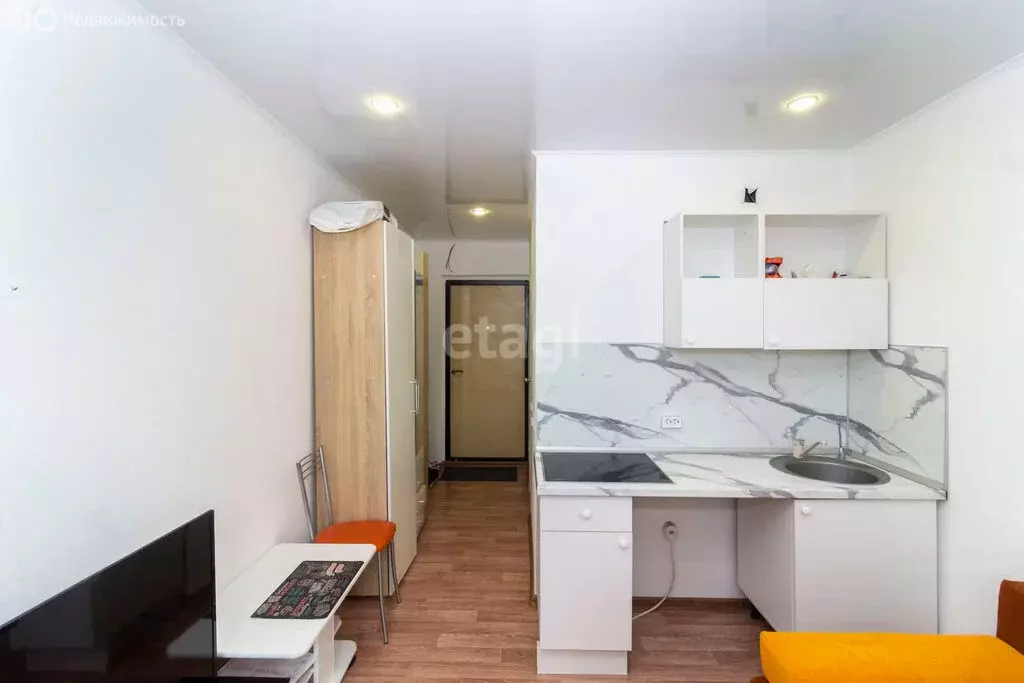 Квартира-студия: Тюмень, улица Новосёлов, 115 (15.5 м) - Фото 1