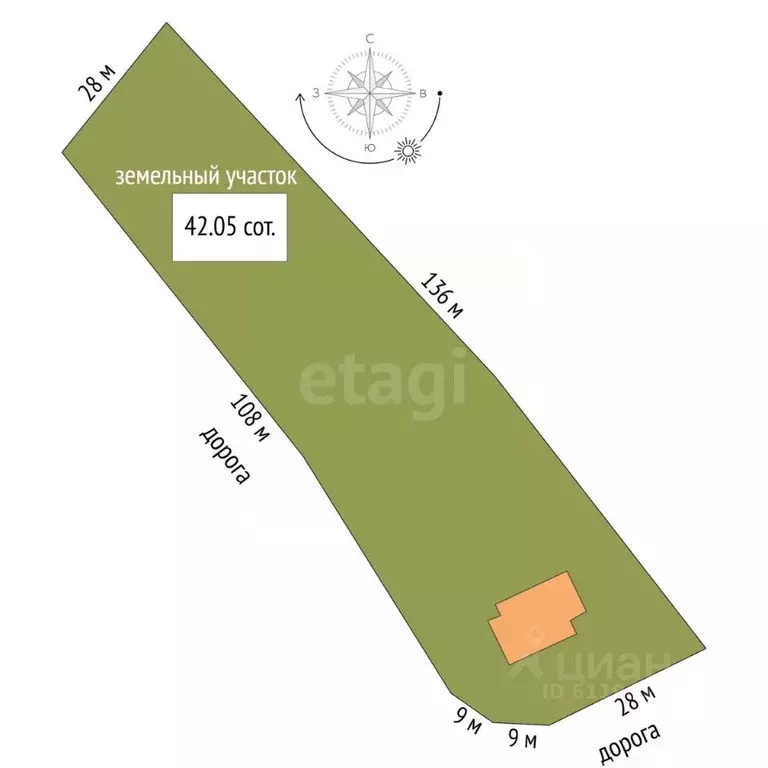 Дом в Мордовия, Чамзинский район, Алексеевское с/пос, с. Киржеманы ул. ... - Фото 1