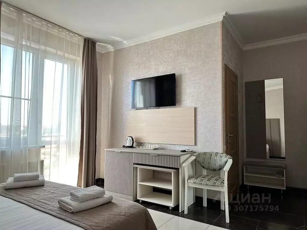 Комната Краснодарский край, Сочи Сириус пгт, ул. Урицкого (22.0 м) - Фото 1