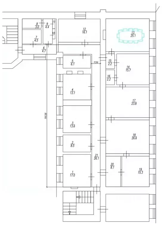 Офис в Санкт-Петербург 4-я Васильевского острова линия, 35-37 (237 м) - Фото 2