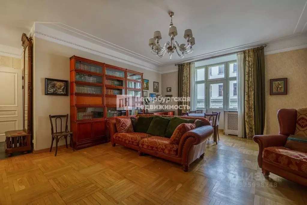 4-к кв. Санкт-Петербург Каменноостровский просп., 65 (142.9 м) - Фото 1