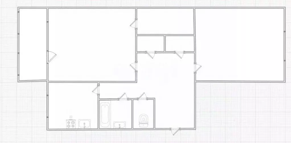 2-к кв. Костромская область, Волгореченск Набережная ул., 24 (48.1 м) - Фото 1