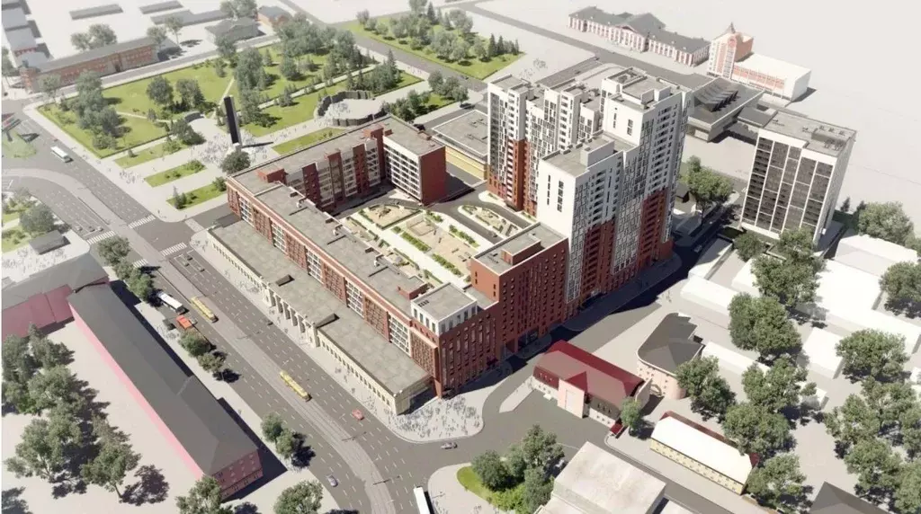 2-к кв. Алтайский край, Барнаул просп. Строителей, 18к1 (66.3 м) - Фото 1