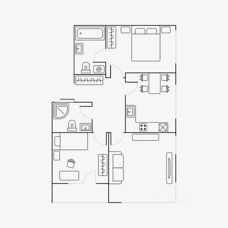 3-к кв. Москва ш. Энтузиастов, 3к1 (82.0 м) - Фото 1