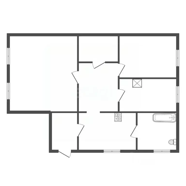 Дом в Амурская область, Свободный Лесная ул., 37 (27 м) - Фото 2