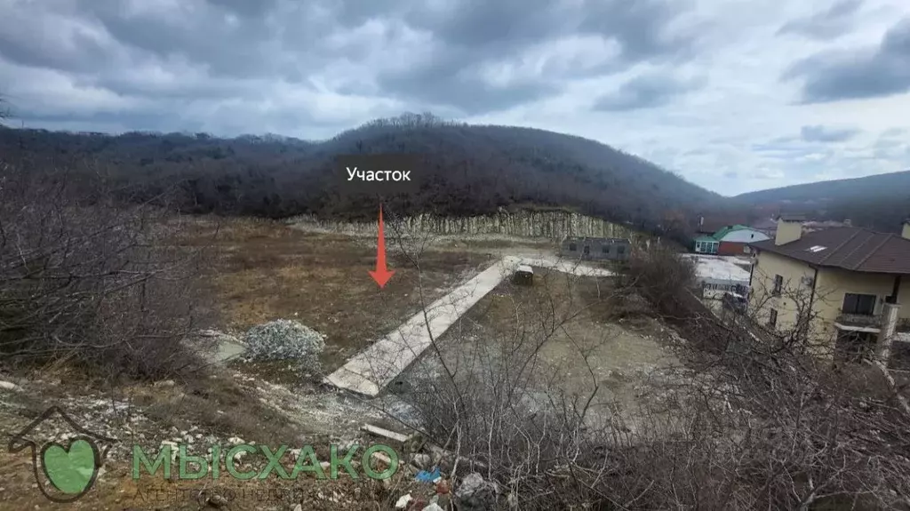 Участок в Краснодарский край, Новороссийск городской округ, с. Мысхако ... - Фото 0