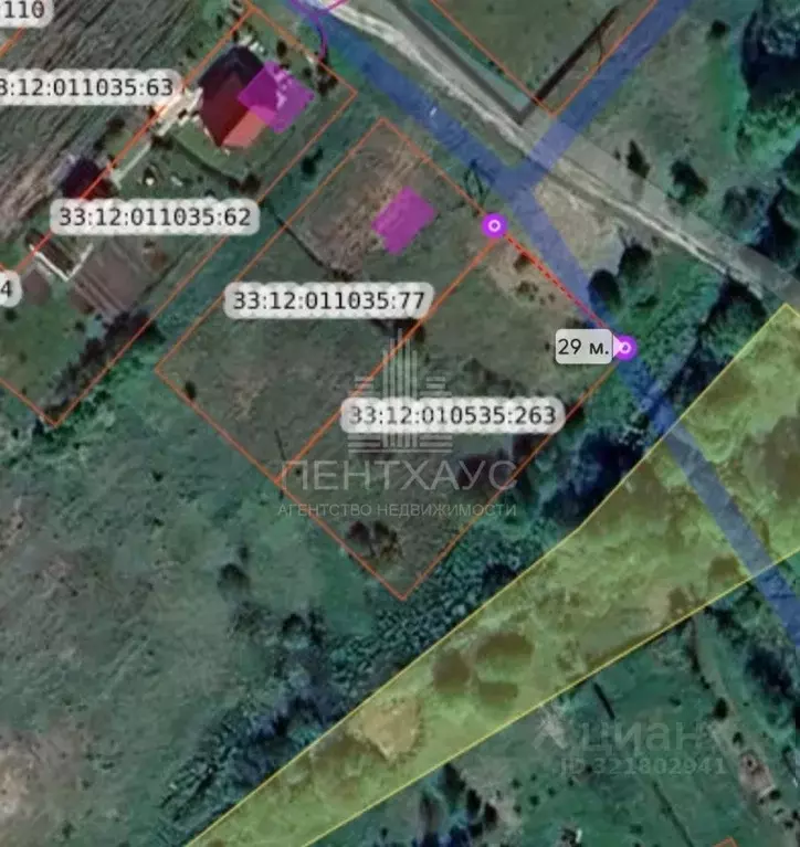 Участок в Владимирская область, Собинский муниципальный округ, д. ... - Фото 2