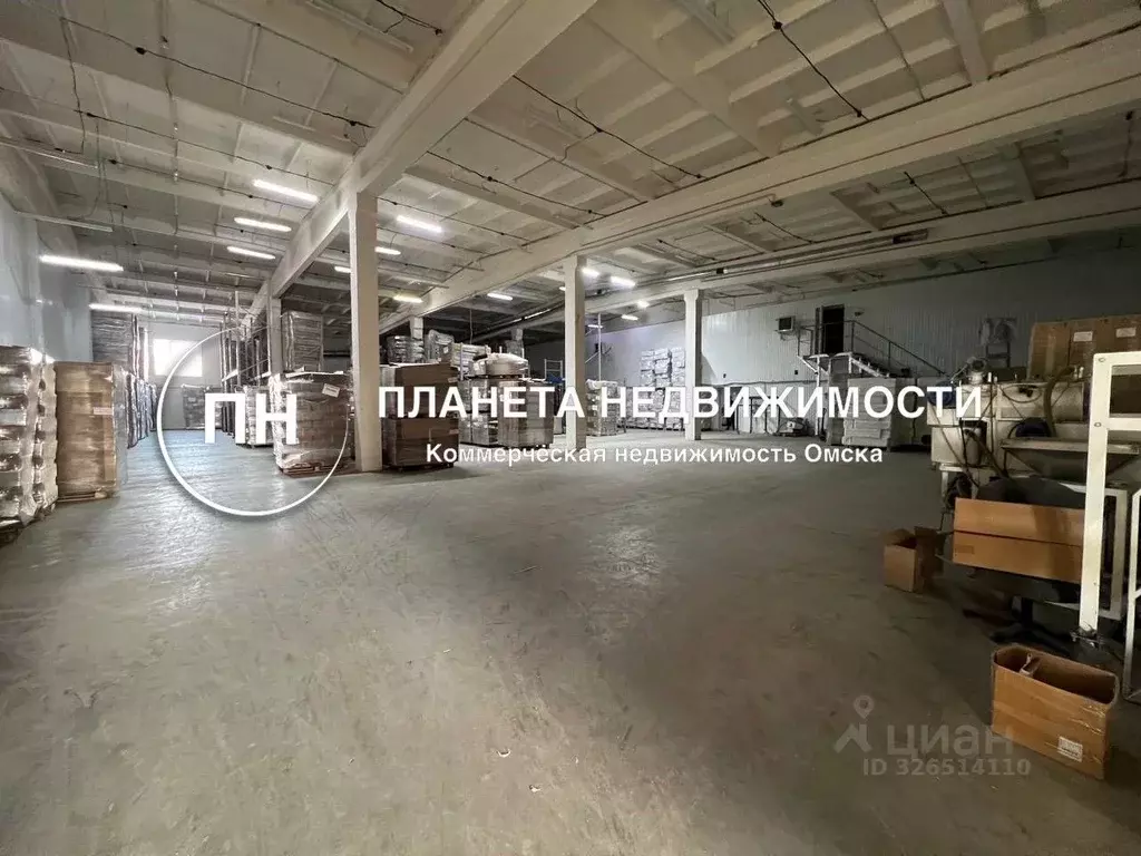 Склад в Омская область, Омск ул. Воровского, 116к1 (1300 м) - Фото 1