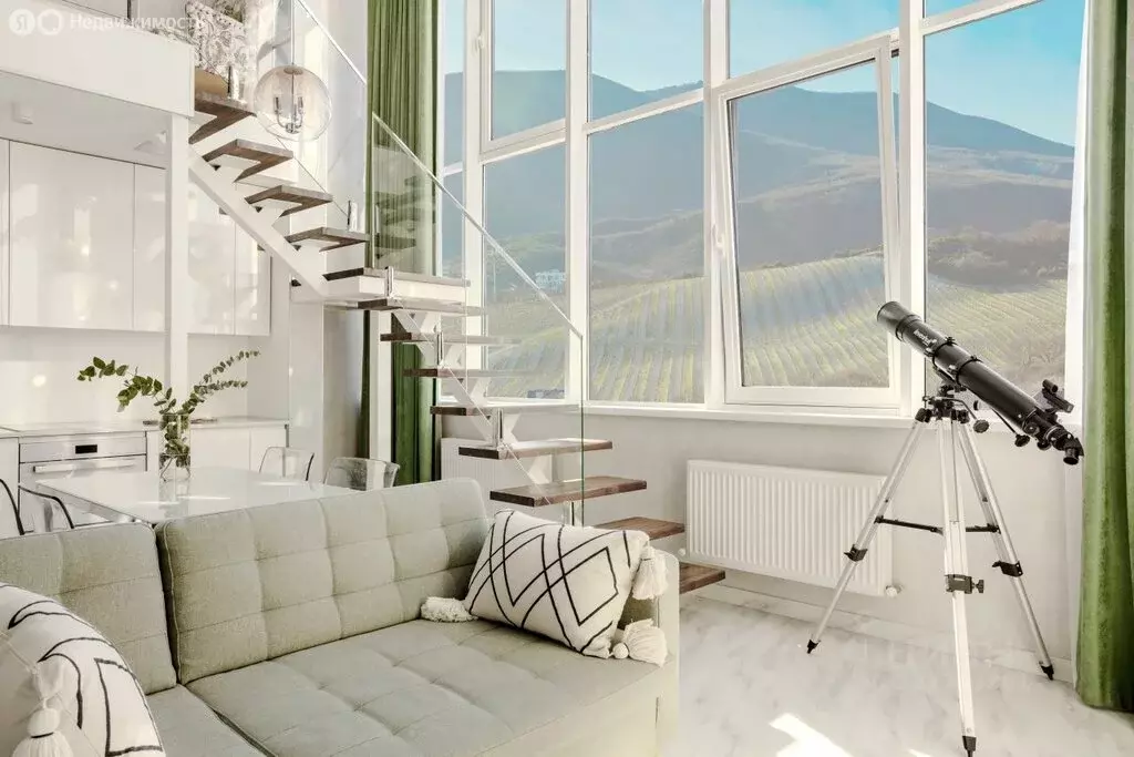 2-комнатная квартира: село Мысхако, Шоссейная улица, 39 (64.7 м) - Фото 1