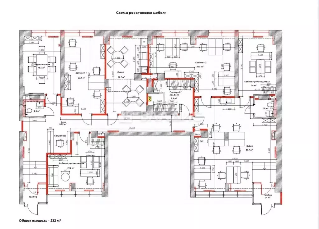 Офис в Нижегородская область, Нижний Новгород Волжская наб., 8к1 (236 ... - Фото 2