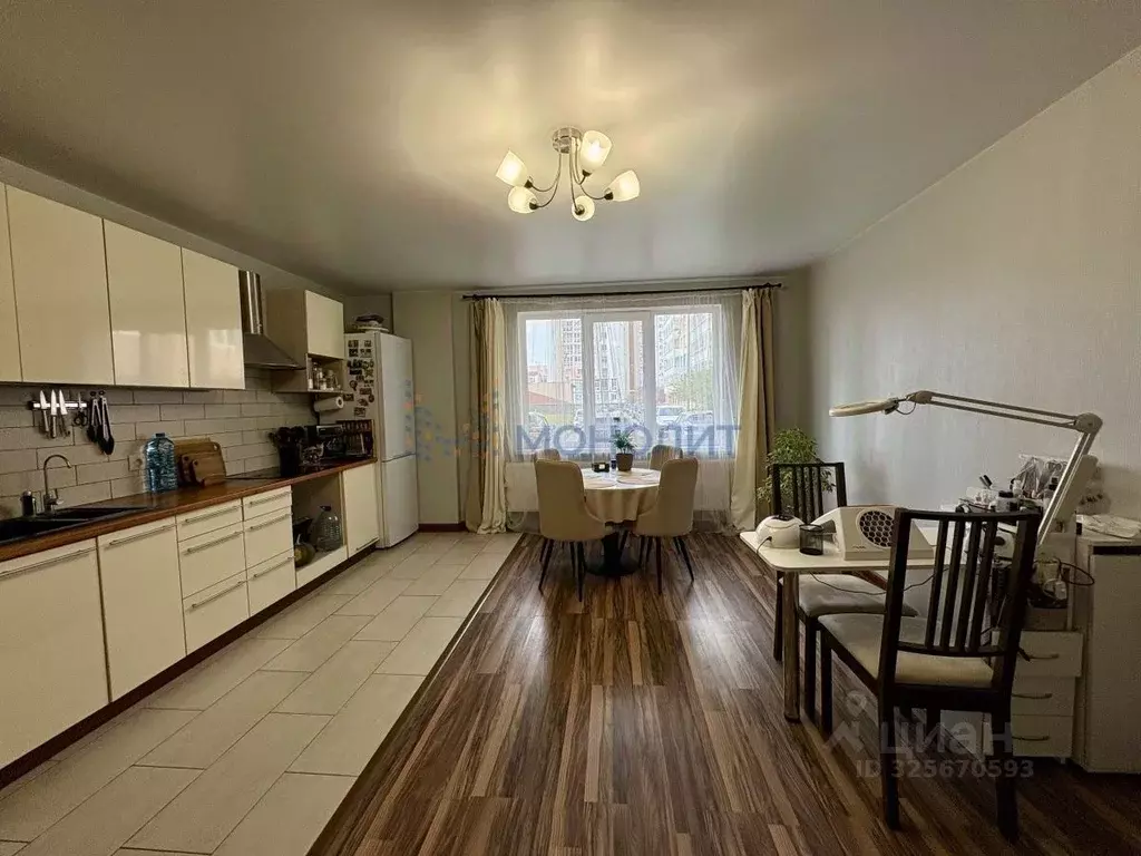 1-к кв. Нижегородская область, Нижний Новгород Краснозвездная ул., 31 ... - Фото 2