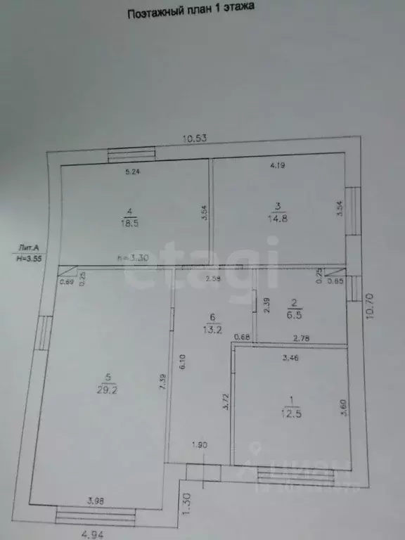 Дом в Татарстан, Зеленодольск Волна мкр, ул. Березовая, 79 (99 м) - Фото 1